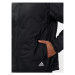 Adidas Prechodná bunda Nuganic IN3290 Čierna Regular Fit