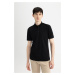 DEFACTO Slim Fit Short Sleeve Basic Polo Shirt