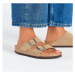 Birkenstock Arizona Suede Embossed Narrow Fit