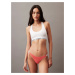 Dámske tangá 000QD5157E TBK coral - Calvin Klein