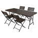 La Proromance Folding Table W180 + 4 ks Folding Chair W43
