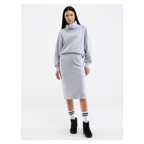 Big Star Woman's Skirt 120189 Grey 901