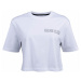 Calvin Klein CROPPED SHORT SLEEVE T-SHIRT Dámske tričko, biela, veľkosť