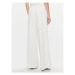 KARL LAGERFELD Palazzo nohavice 240W1006 Biela Relaxed Fit