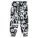 Calvin Klein Jeans Nohavice 'GRID'  čierna / biela