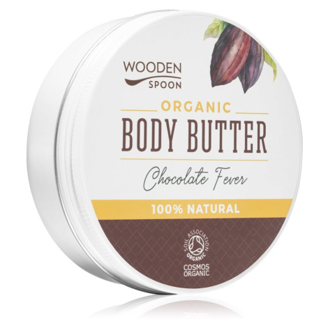 WoodenSpoon Organic Chocolate Fever telové maslo s vôňou čokolády