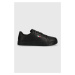 Kožené tenisky Tommy Jeans COOL SNEAKER čierna farba, EN0EN02042
