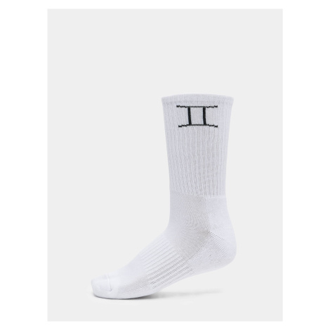 Zodiac socks Gemini white