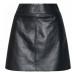 LaMarque Kožená sukňa 6303 Čierna Regular Fit