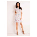 Infinite You Woman's Dress M124 Ecru/Pattern