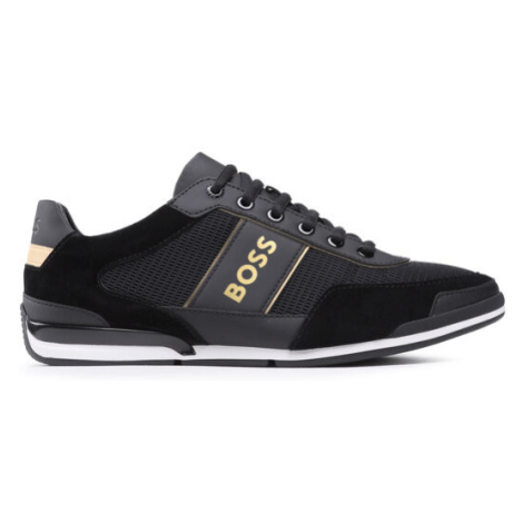 Boss Sneakersy Saturn 50485629 10247473 01 Čierna Hugo Boss