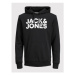 Jack&Jones Mikina Corp Logo 12152840 Čierna Regular Fit