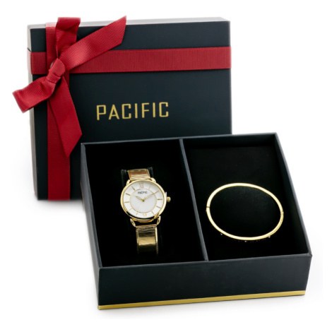 Dámske hodinky PACIFIC X6173 - darčekový set (zy715b)