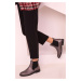 Soho Platinum Snake Women's Boots & Boots 17428
