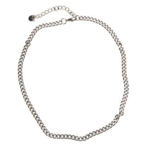 Urban Classics Small Saturn Basic Necklace silver