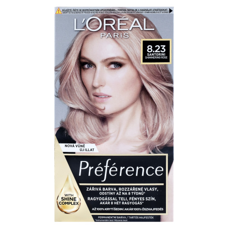L'Oréal Paris Farba na vlasy Récital Préférence Odtieň: 8.23 ​​Shimmering Rose
