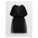 LC Waikiki Lcw Crew Neck Sequined Girls Dress