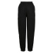 Women's Organic Balloon Sweatpants with High Waist - Black