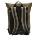Hide & Stitches Tmavozelený kožený ruksak na notebook „Ellegance“ 11L