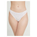 Tangá Calvin Klein Underwear biela farba, 000QF6878E