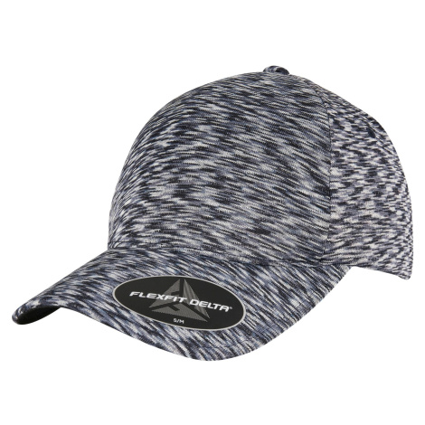 FLEXFIT DELTA UNIPANEL CAP melange navy