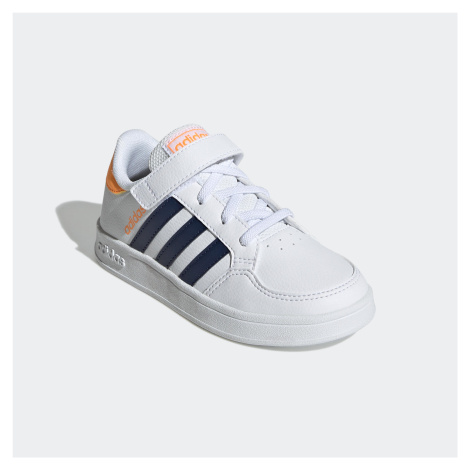 Detská obuv breaknet na suchý zips bielo-modrá Adidas