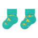 Happy Socks Súprava 2 párov vysokých detských ponožiek KMNB45-7000 Zelená