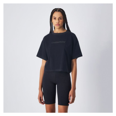 Champion Dámske tričko Cropped Black  XSXS