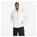 Mikina Nike Solo Swoosh Full-Zip Hoodie Birch Heather/ White