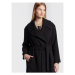 Sisley Prechodný kabát 2RKJLN01P Čierna Regular Fit