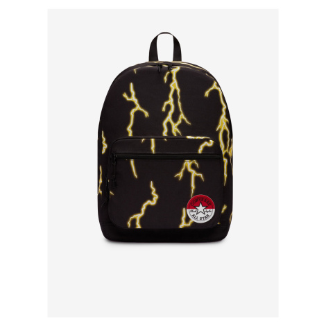 Čierny vzorovaný batoh Converse x Pokémon Go 2 Pikachu