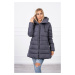 Quilted winter jacket FIFI Cindy gray