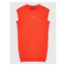 DKNY Úpletové šaty D32820 S Oranžová Regular Fit