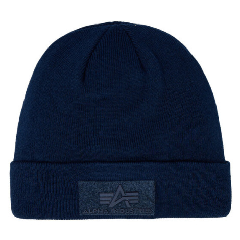 Alpha Industries Čiapka VLC Beanie 118943 Tmavomodrá