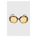 Slnečné okuliare Swarovski 56349748 CONSTELLA dámske, hnedá farba