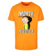 Men's T-shirt Rick and Morty Sad Morty orange