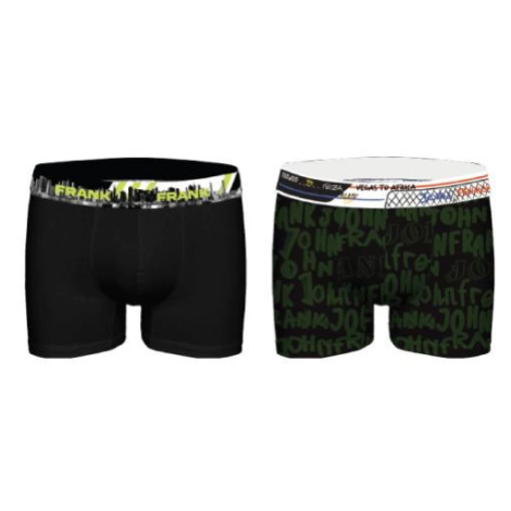 Pánske boxerky John Frank JF2BBID04 2PACK