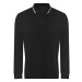 Just Polos Pánske polo tričko JP103 Deep Black