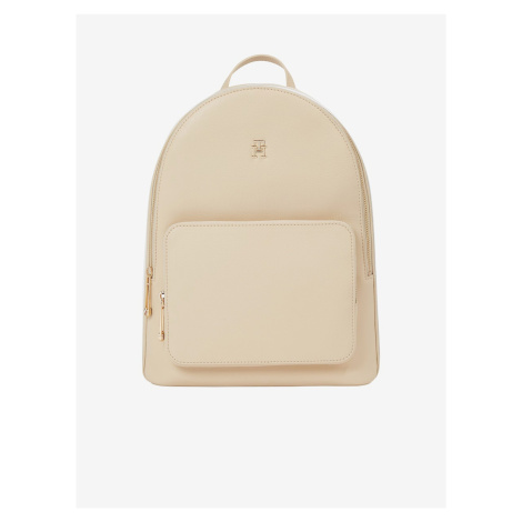 Béžový dámsky batoh Tommy Hilfiger Essential SC Backpack