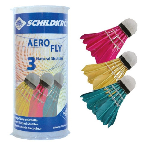 Bedmintonové loptičky SCHILDKROT Aero Fly 3ks