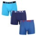 3PACK pánske boxerky Styx long športová guma viacfarebné (3U96789)