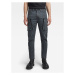 G-Star Raw Bavlnené nohavice D22075-D185-D353 Modrá Skinny Fit