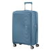 American Tourister Cestovní kufr Soundbox Spinner EXP 71,5/81 l - matná modrá