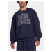 Men's sweatshirt Under Armour UA Icon HWT Terry OS Crew-BLU - Men's