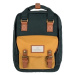 Doughnut  Macaroon Mini Backpack - Slate Green/Yellow  Ruksaky a batohy Zelená