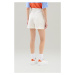 Šortky Woolrich Cotton Twill Short Plaster White