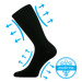 LONKA Oregan ponožky čierne 1 pár 115947
