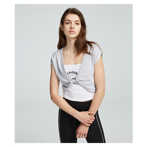 Tričko Karl Lagerfeld Rue St Guillaume Twist T-Shirt