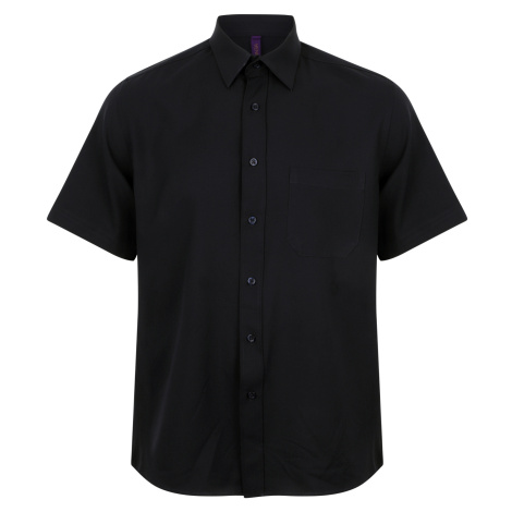 Henbury Pánska funkčná košeľa H595 Black