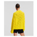 Sveter Karl Lagerfeld Monogram Knit Ls Sweater Blazing Yellow